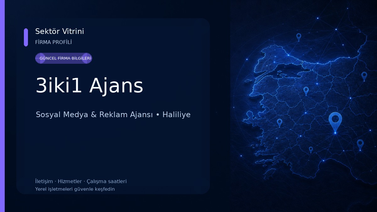3iki1 Ajans Sosyal Medya & Reklam Ajansı