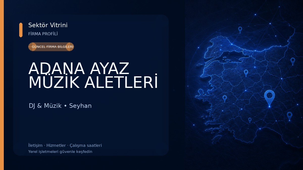 ADANA AYAZ MÜZİK ALETLERİ DJ & Müzik