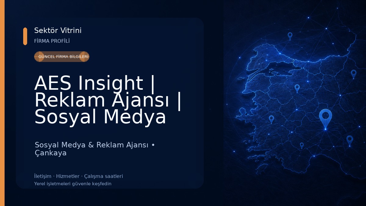 AES Insight | Reklam Ajansı | Sosyal Medya Yönetimi 
