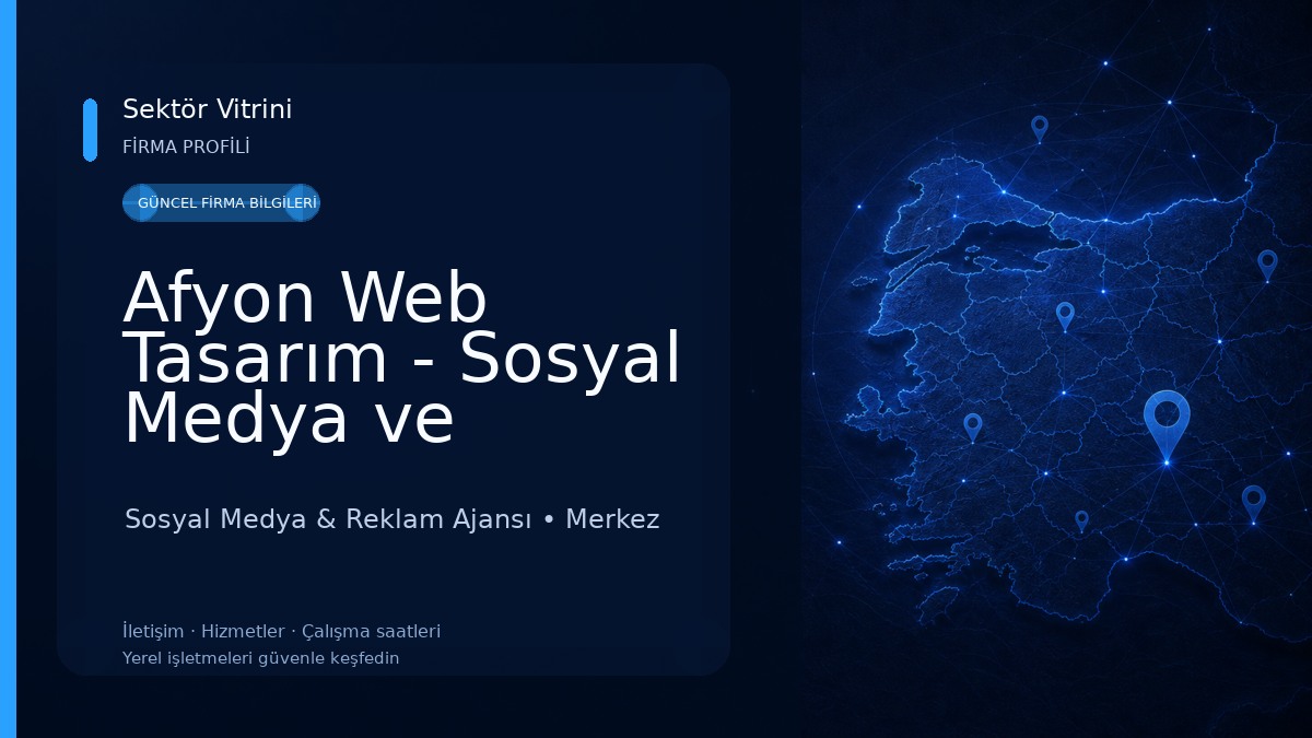 Afyon Web Tasarım - Sosyal Medya ve Reklam Ajansı | Medyafyon Sosyal Medya & Reklam Ajansı