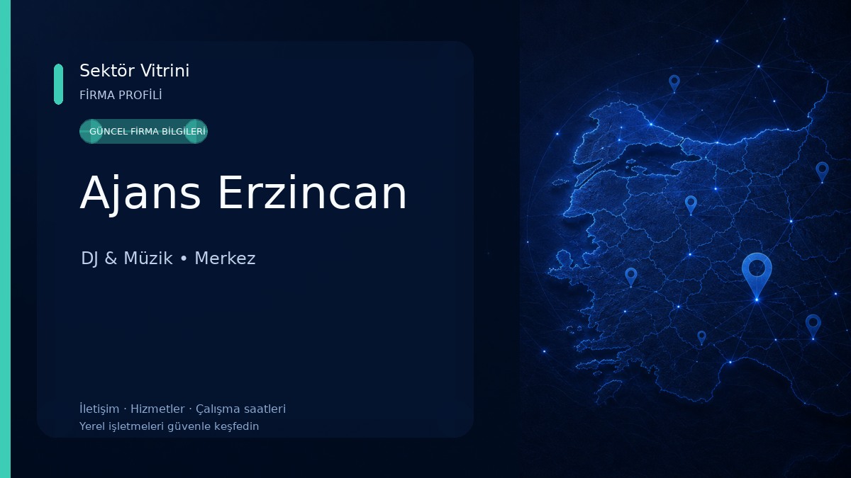 Ajans Erzincan DJ & Müzik