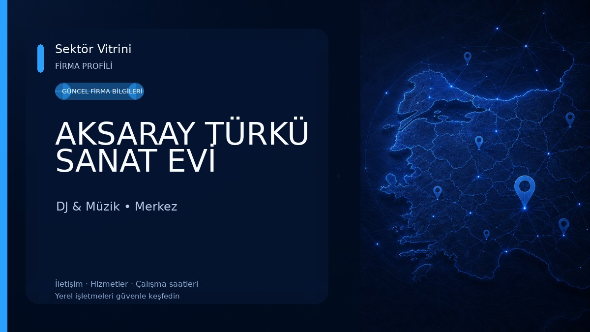 AKSARAY TÜRKÜ SANAT EVİ 