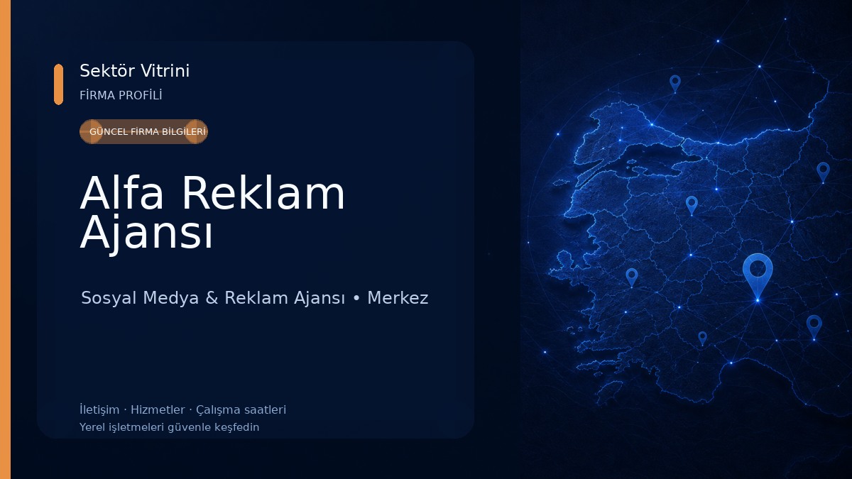 Alfa Reklam Ajansı Sosyal Medya & Reklam Ajansı