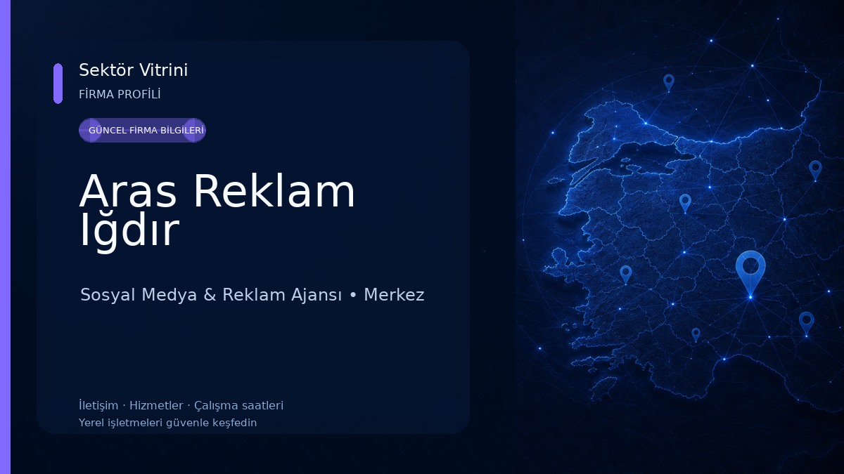 Aras Reklam Iğdır 