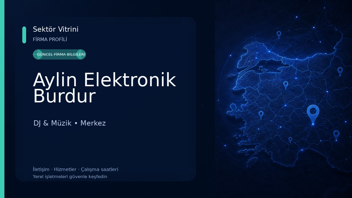 Aylin Elektronik Burdur 