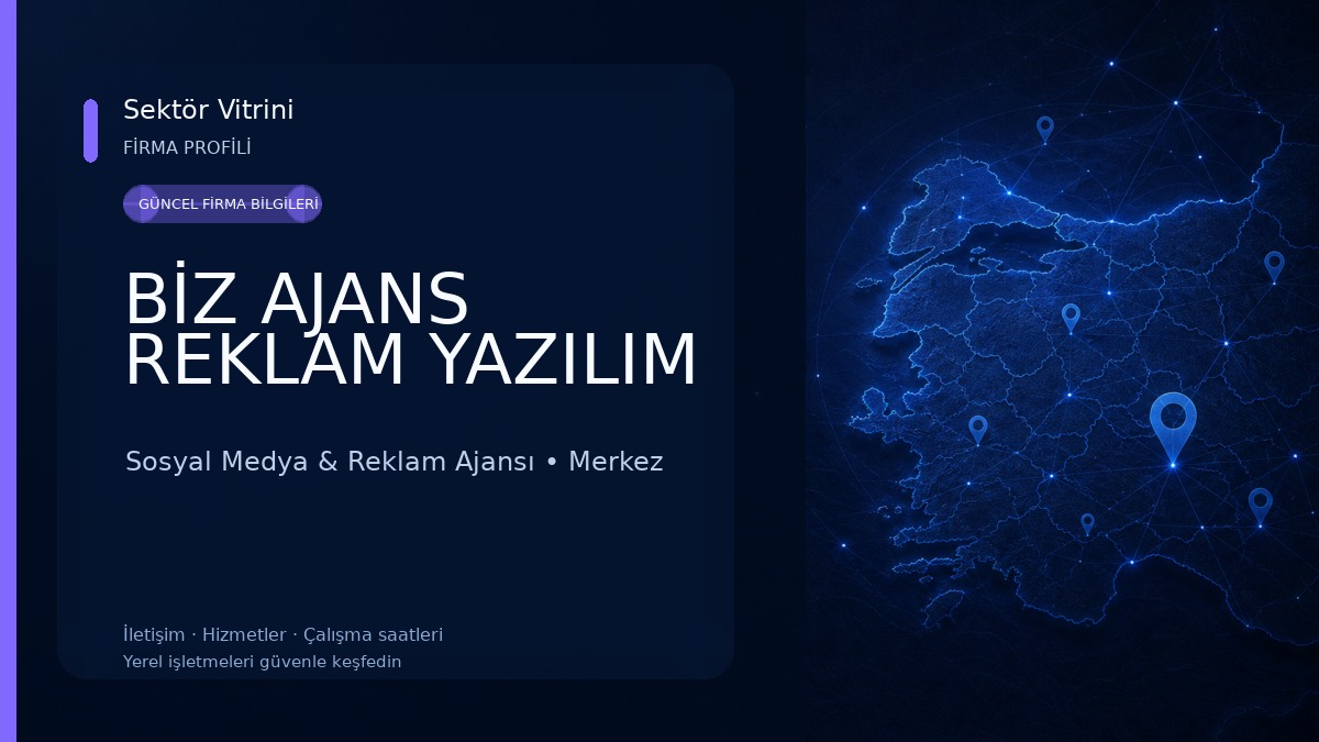 BİZ AJANS REKLAM YAZILIM