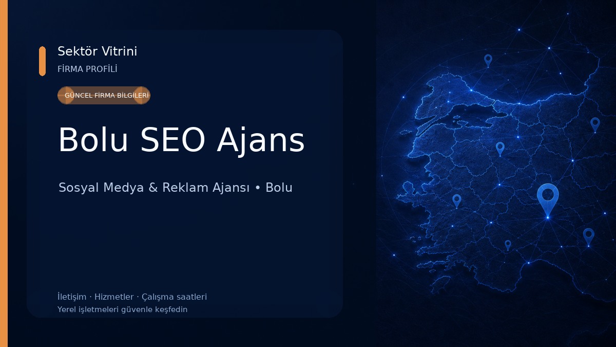 Bolu SEO Ajans Sosyal Medya & Reklam Ajansı