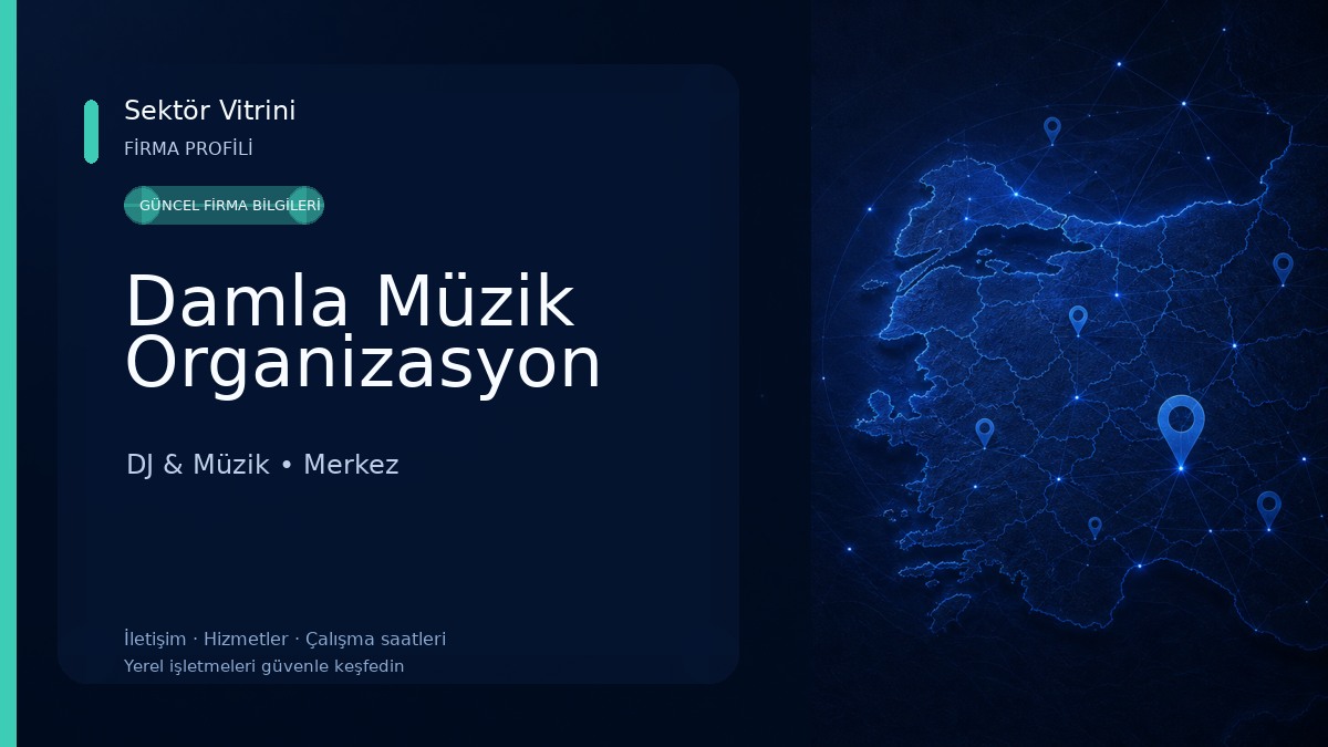 Damla Müzik Organizasyon DJ & Müzik