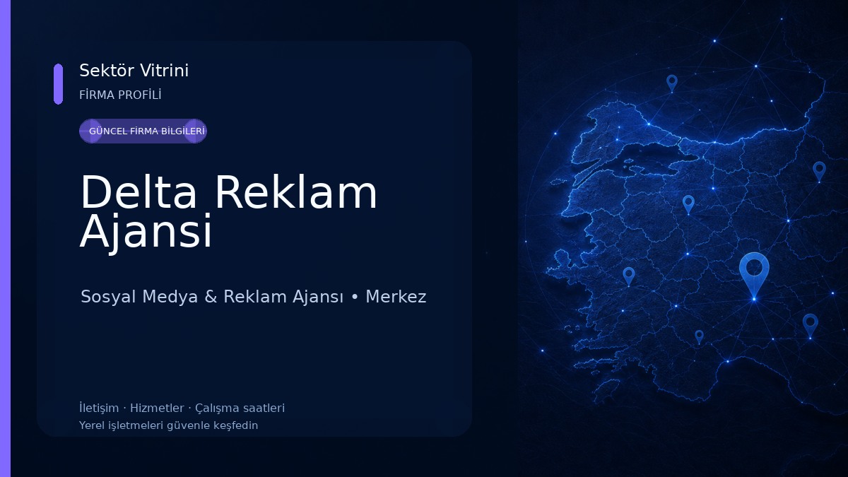 Delta Reklam Ajansi Sosyal Medya & Reklam Ajansı