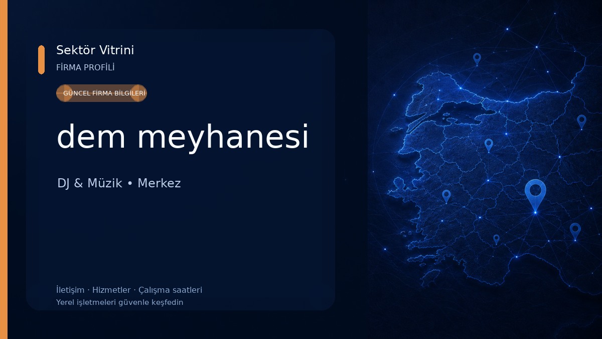 dem meyhanesi DJ & Müzik