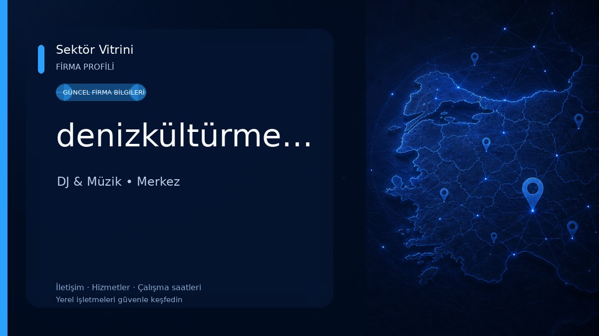 denizkültürmerkezivedansokulu DJ & Müzik