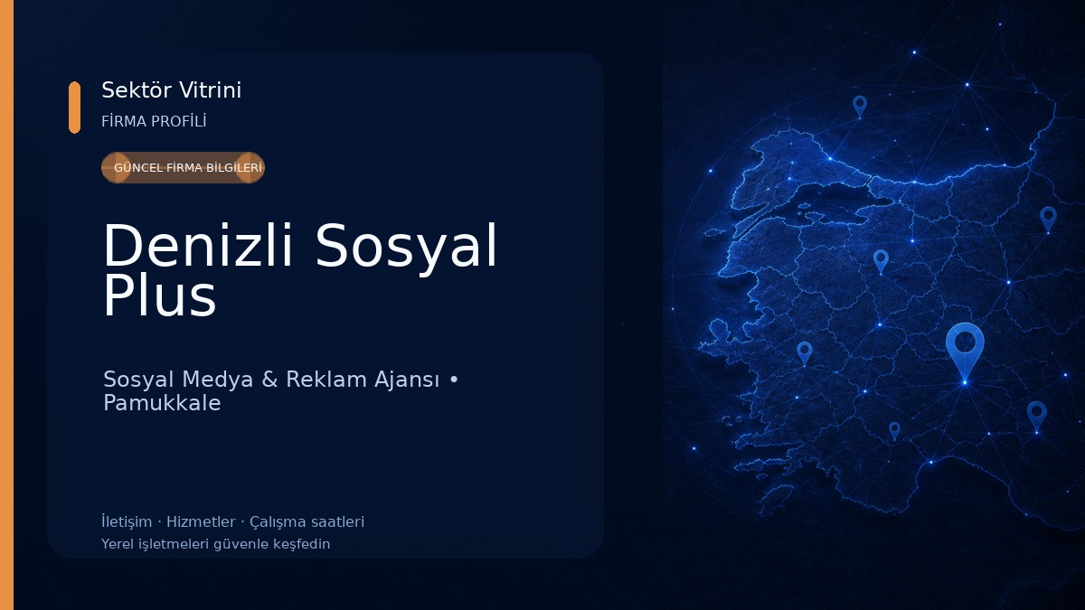 Denizli Sosyal Plus Sosyal Medya & Reklam Ajansı