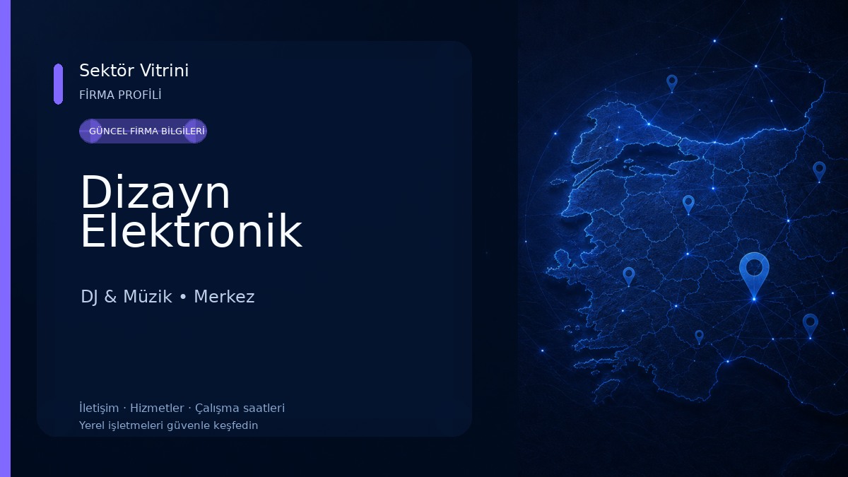 Dizayn Elektronik DJ & Müzik