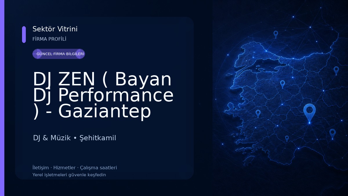 DJ ZEN ( Bayan Dj Performance ) - Gaziantep DJ & Müzik