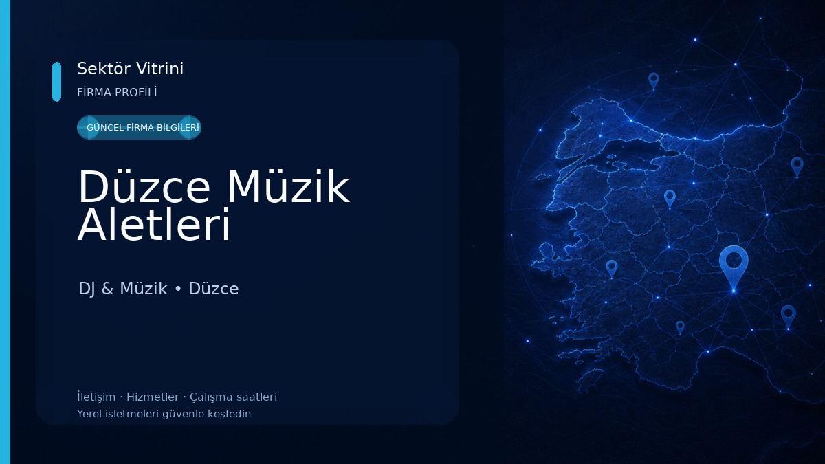 Düzce Müzik Aletleri DJ & Müzik