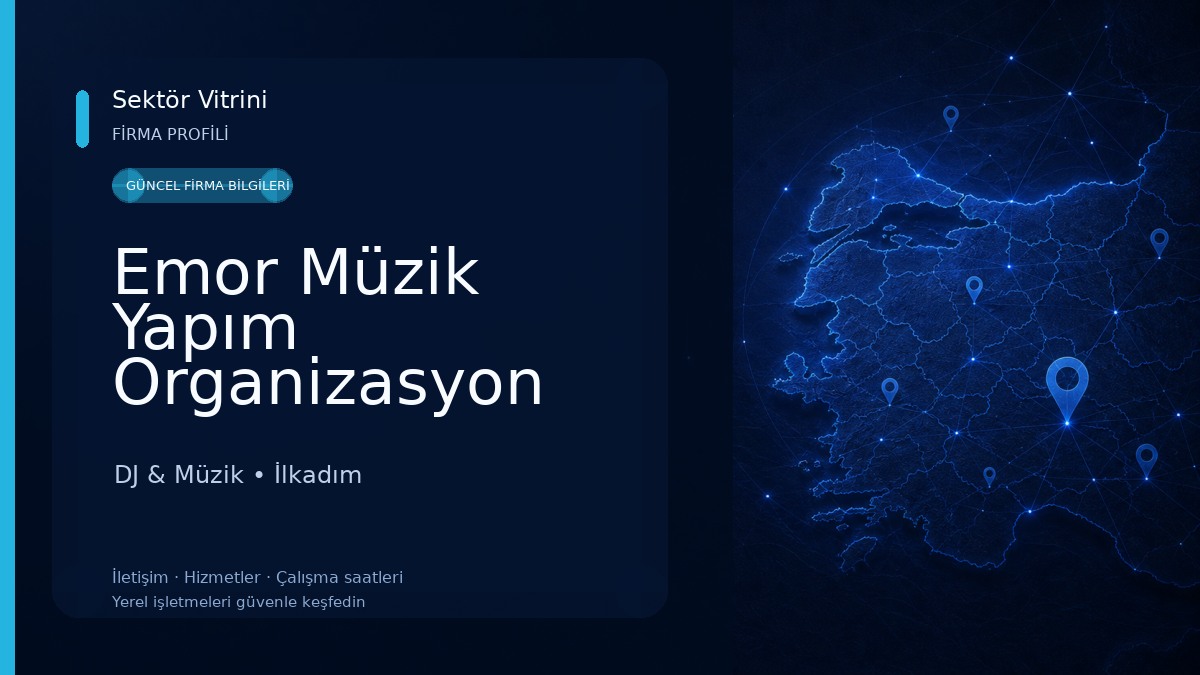 Emor Müzik Yapım Organizasyon ve İnternet Hizmetleri DJ & Müzik