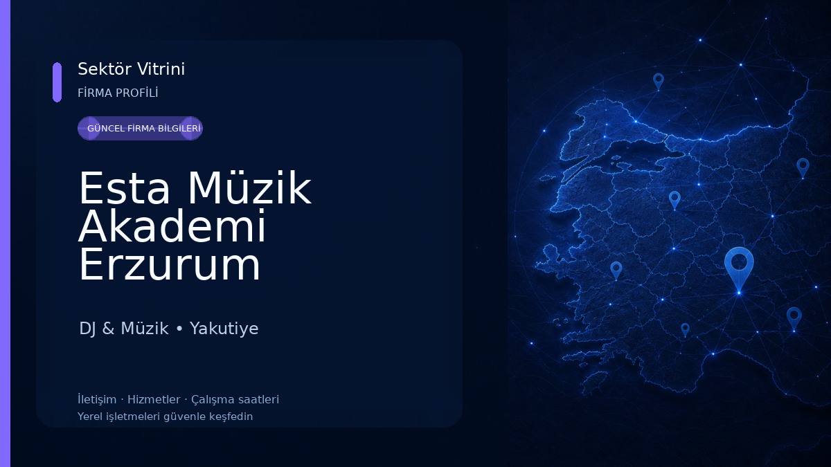 Esta Müzik Akademi Erzurum DJ & Müzik