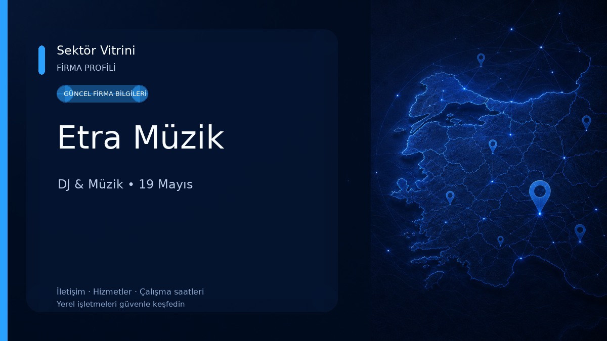 Etra Müzik DJ & Müzik