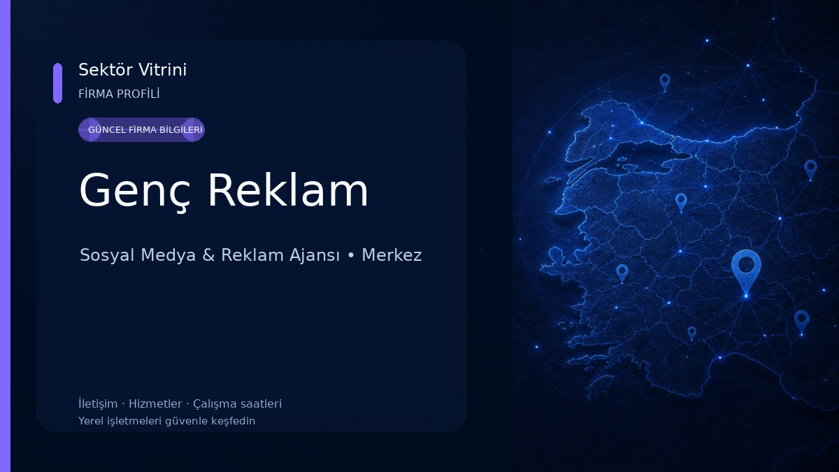 Genç Reklam Sosyal Medya & Reklam Ajansı