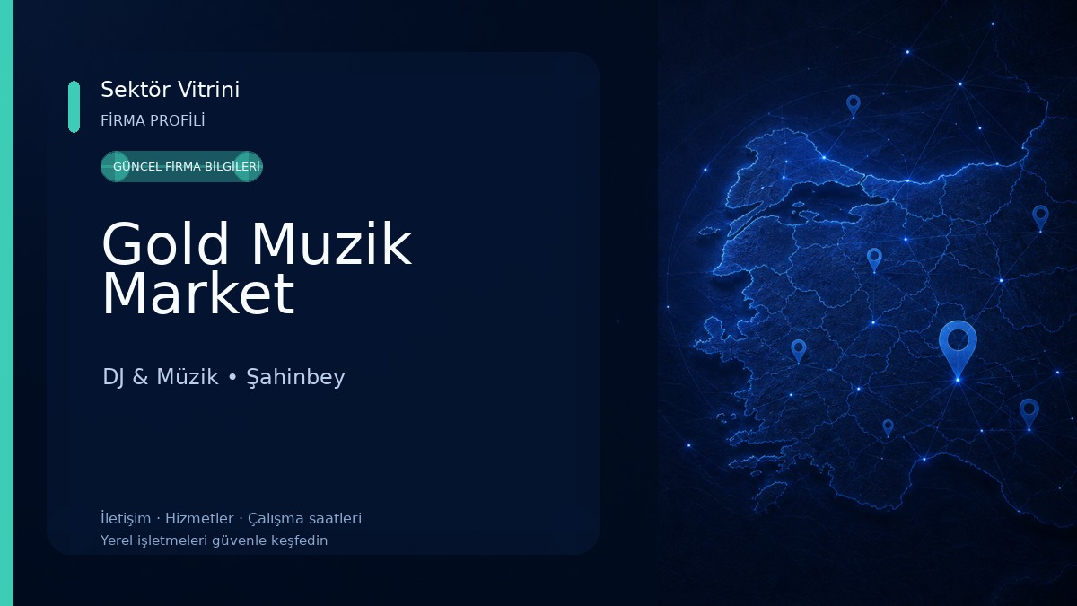 Gold Muzik Market DJ & Müzik