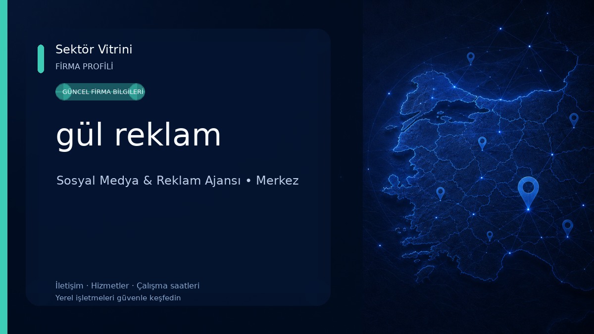 gül reklam Sosyal Medya & Reklam Ajansı