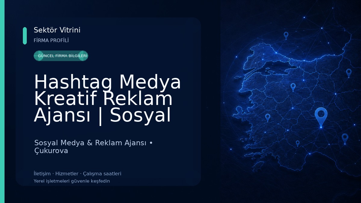 Hashtag Medya Kreatif Reklam Ajansı | Sosyal Medya Yönetimi | Dijital Pazarlama | Marka Danışmanlığı | SEO | Tanıtım Filmi | Sosyal Medya & Reklam Ajansı