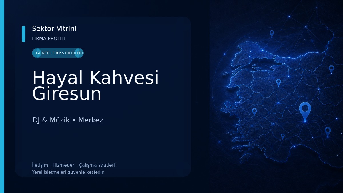 Hayal Kahvesi Giresun DJ & Müzik