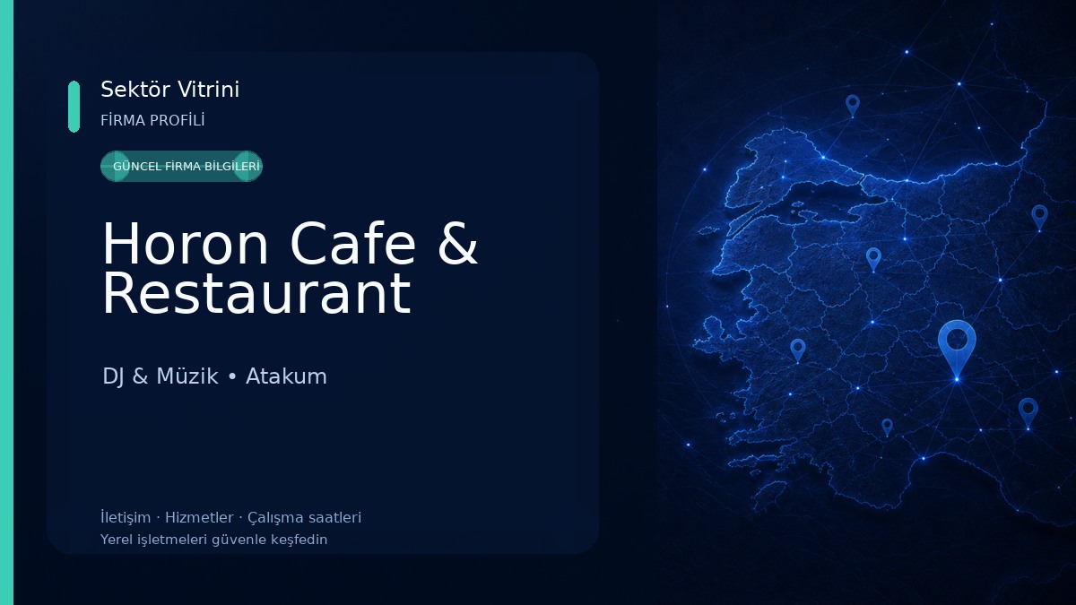 Horon Cafe & Restaurant DJ & Müzik