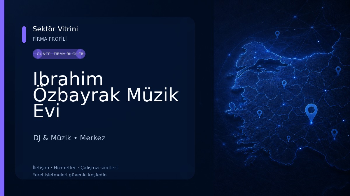Ibrahim Özbayrak Müzik Evi DJ & Müzik