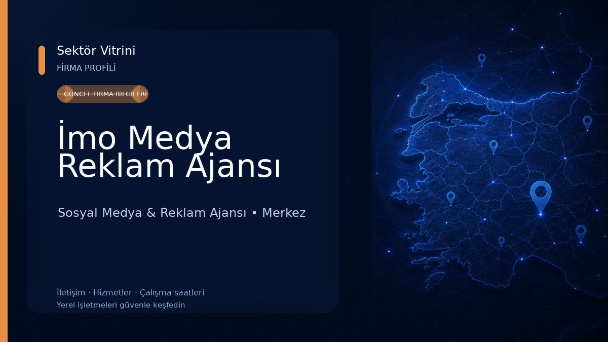 İmo Medya Reklam Ajansı Sosyal Medya & Reklam Ajansı