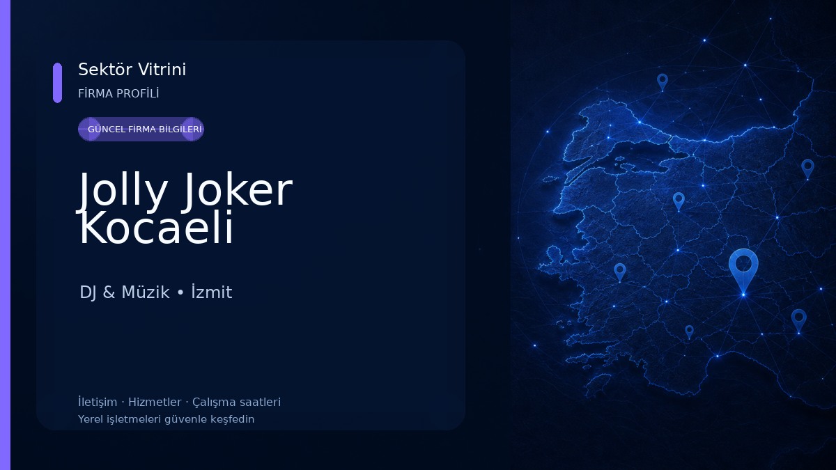 Jolly Joker Kocaeli DJ & Müzik