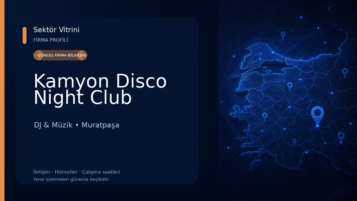 Kamyon Disco Night Club DJ & Müzik