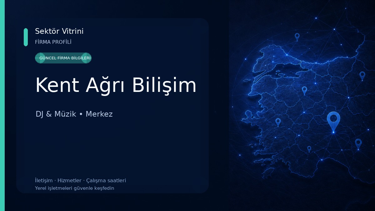 Kent Ağrı Bilişim DJ & Müzik