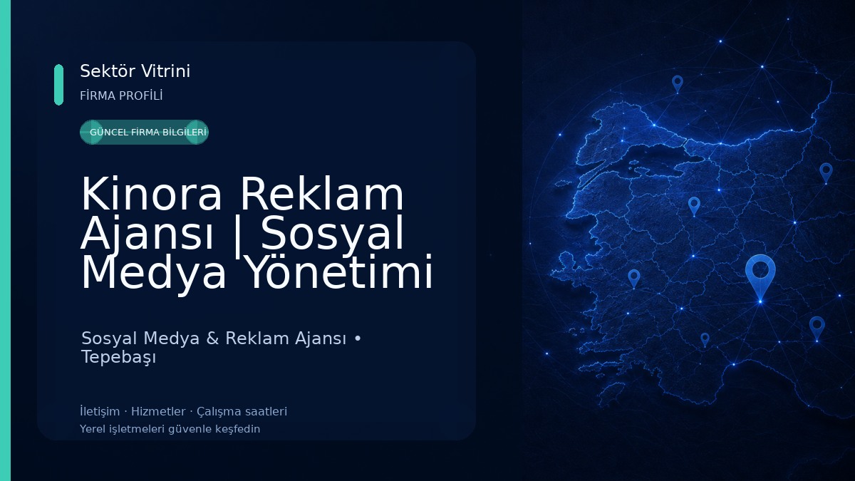 Kinora Reklam Ajansı | Sosyal Medya Yönetimi & SEO
