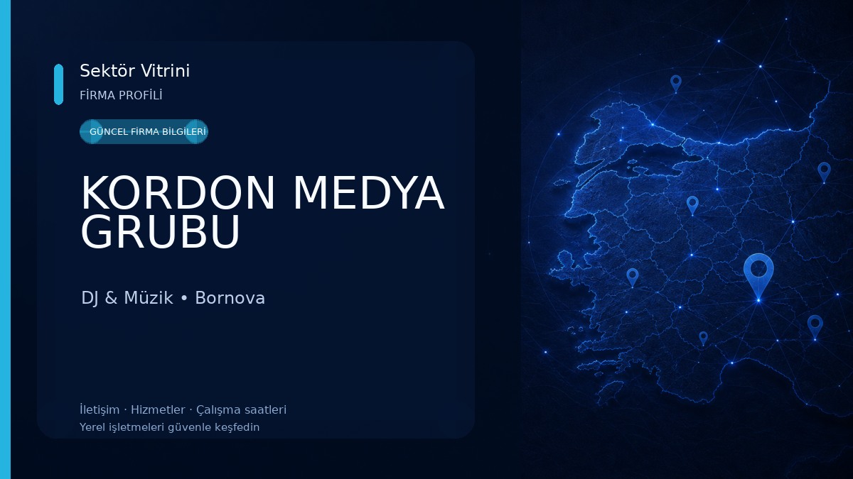 KORDON MEDYA GRUBU DJ & Müzik