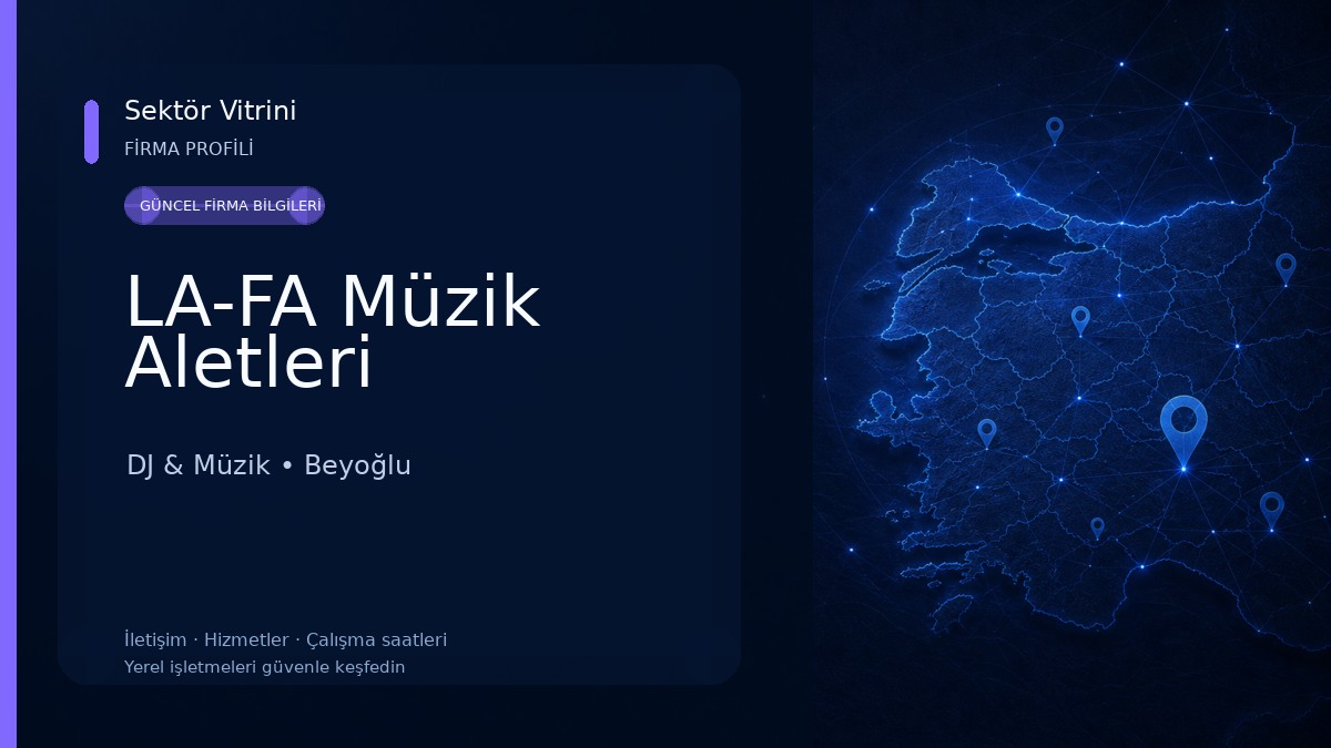 LA-FA Müzik Aletleri DJ & Müzik