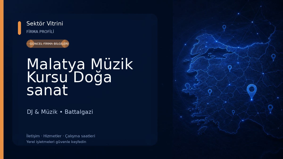 Malatya Müzik Kursu Doğa sanat 