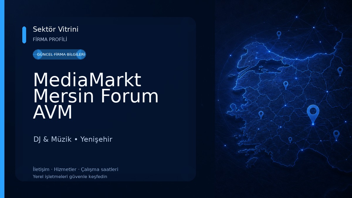 MediaMarkt Mersin Forum AVM