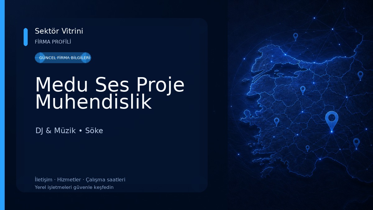 Medu Ses Proje Muhendislik DJ & Müzik