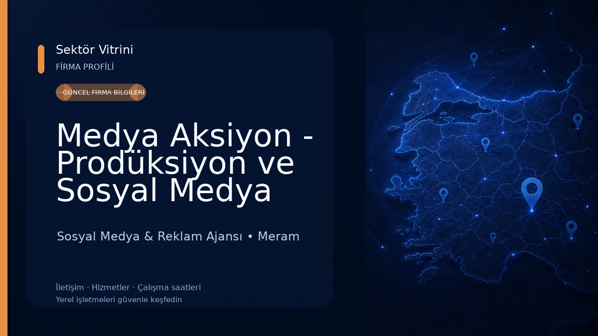 Medya Aksiyon - Prodüksiyon ve Sosyal Medya Reklam Ajansı Sosyal Medya & Reklam Ajansı