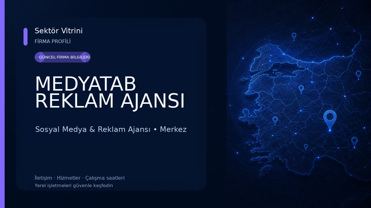 MEDYATAB REKLAM AJANSI Sosyal Medya & Reklam Ajansı