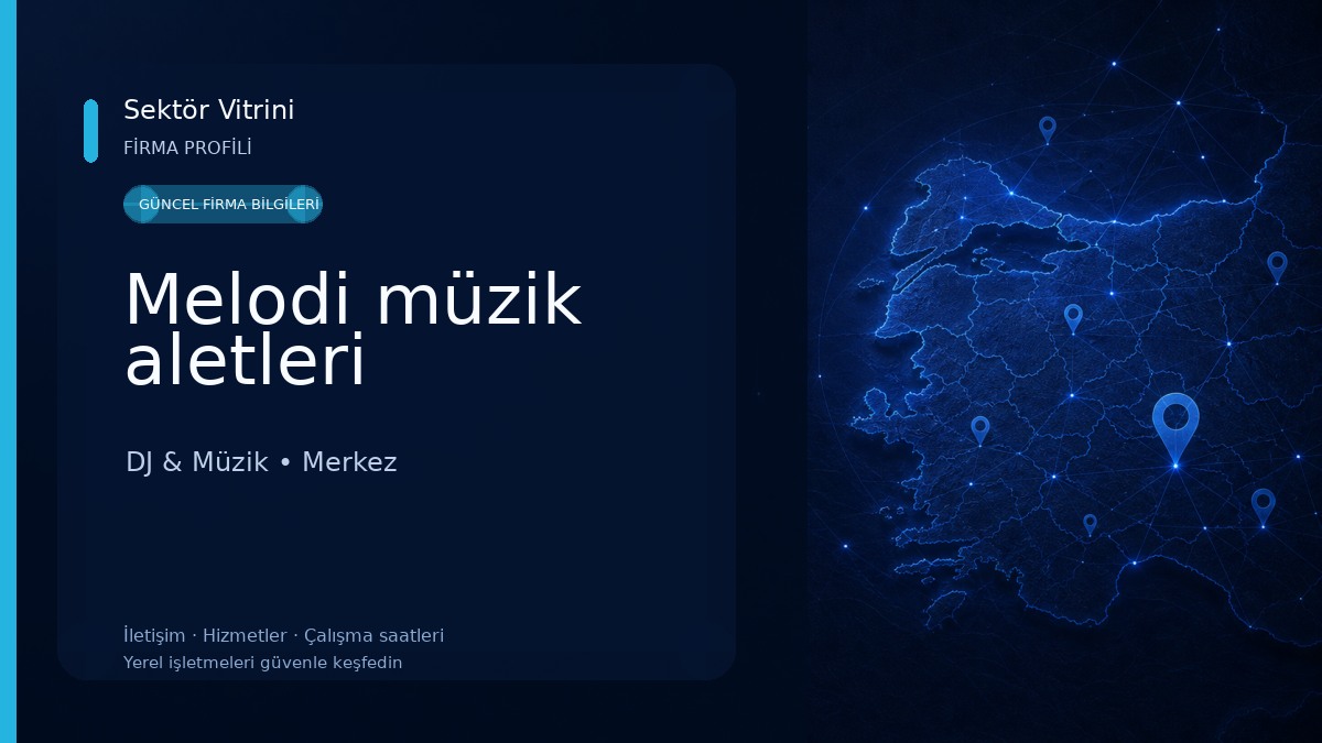 Melodi müzik aletleri DJ & Müzik