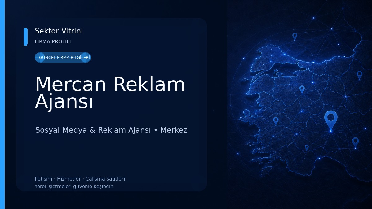 Mercan Reklam Ajansı Sosyal Medya & Reklam Ajansı