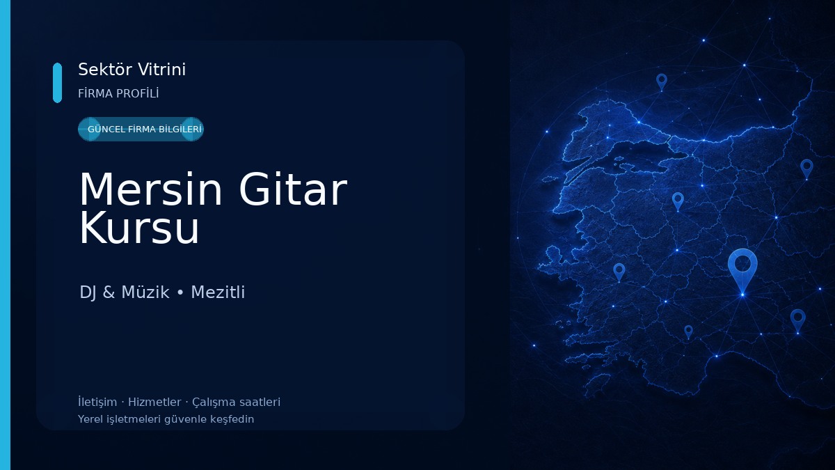 Mersin Gitar Kursu DJ & Müzik