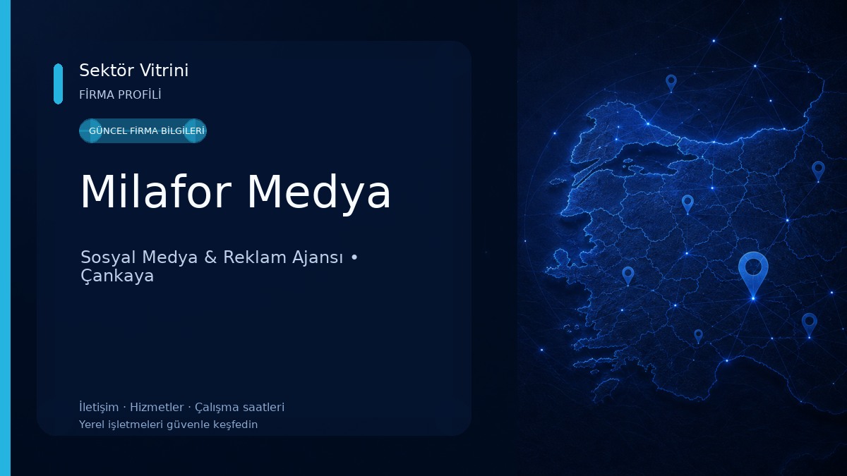 Milafor Medya Sosyal Medya & Reklam Ajansı