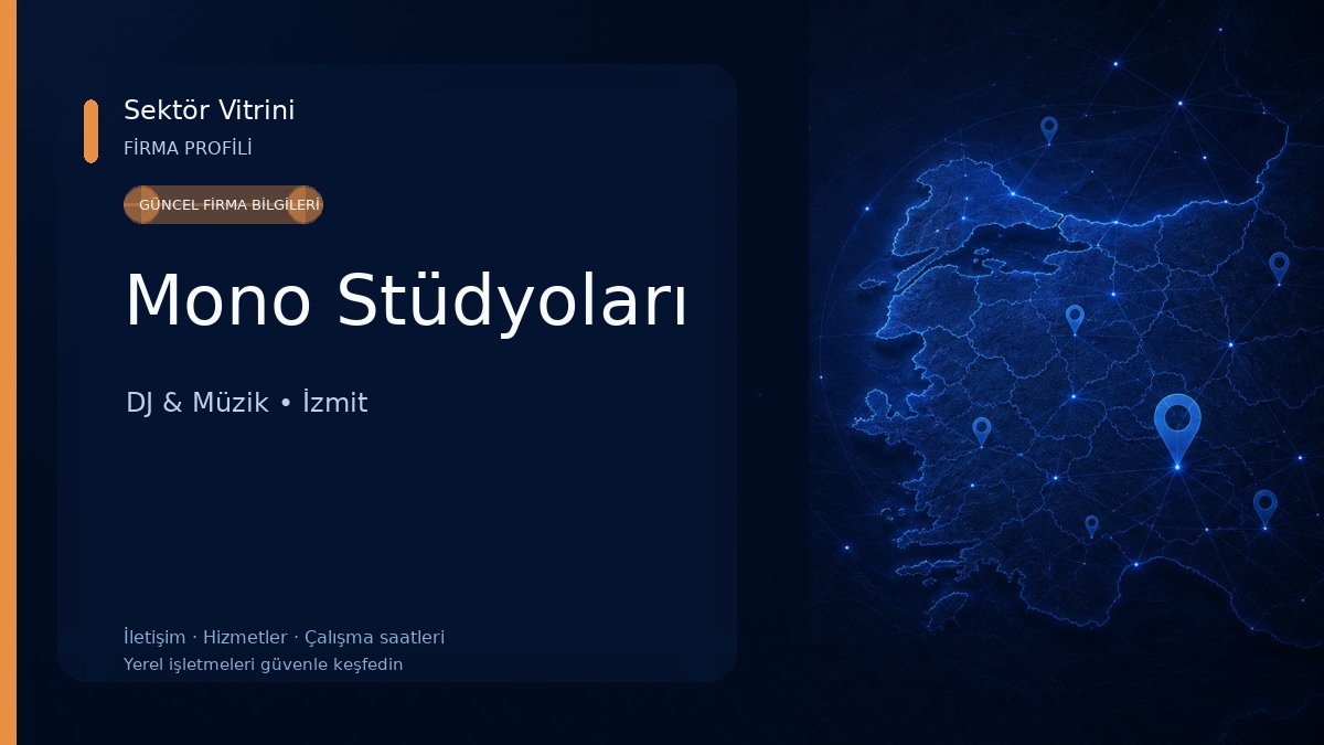Mono Stüdyoları DJ & Müzik