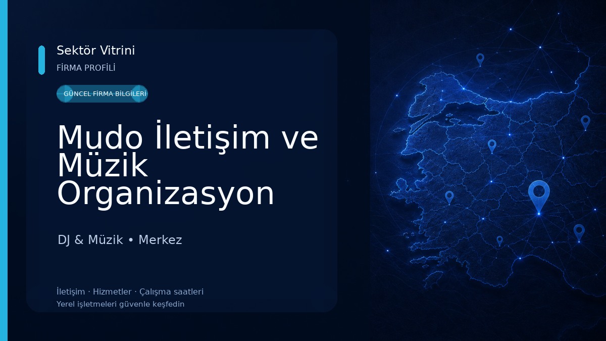Mudo İletişim ve Müzik Organizasyon DJ & Müzik