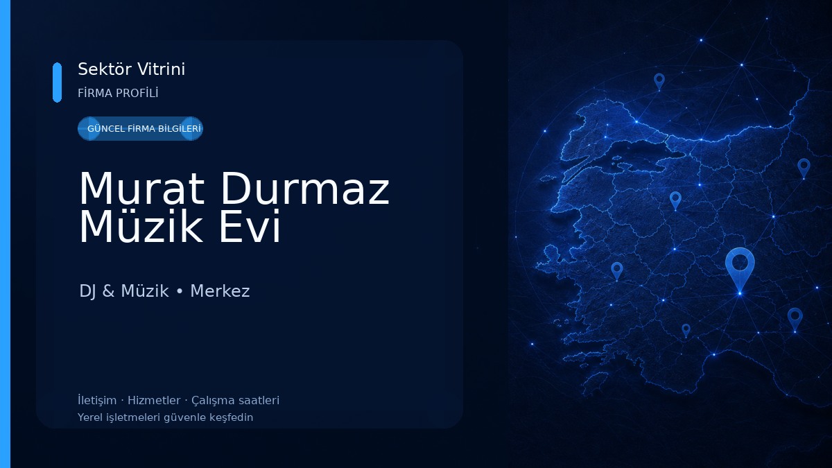 Murat Durmaz Müzik Evi DJ & Müzik