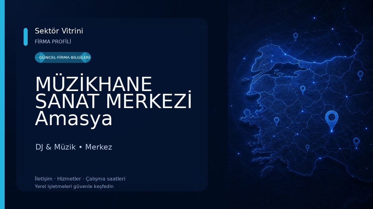 MÜZİKHANE SANAT MERKEZİ Amasya DJ & Müzik