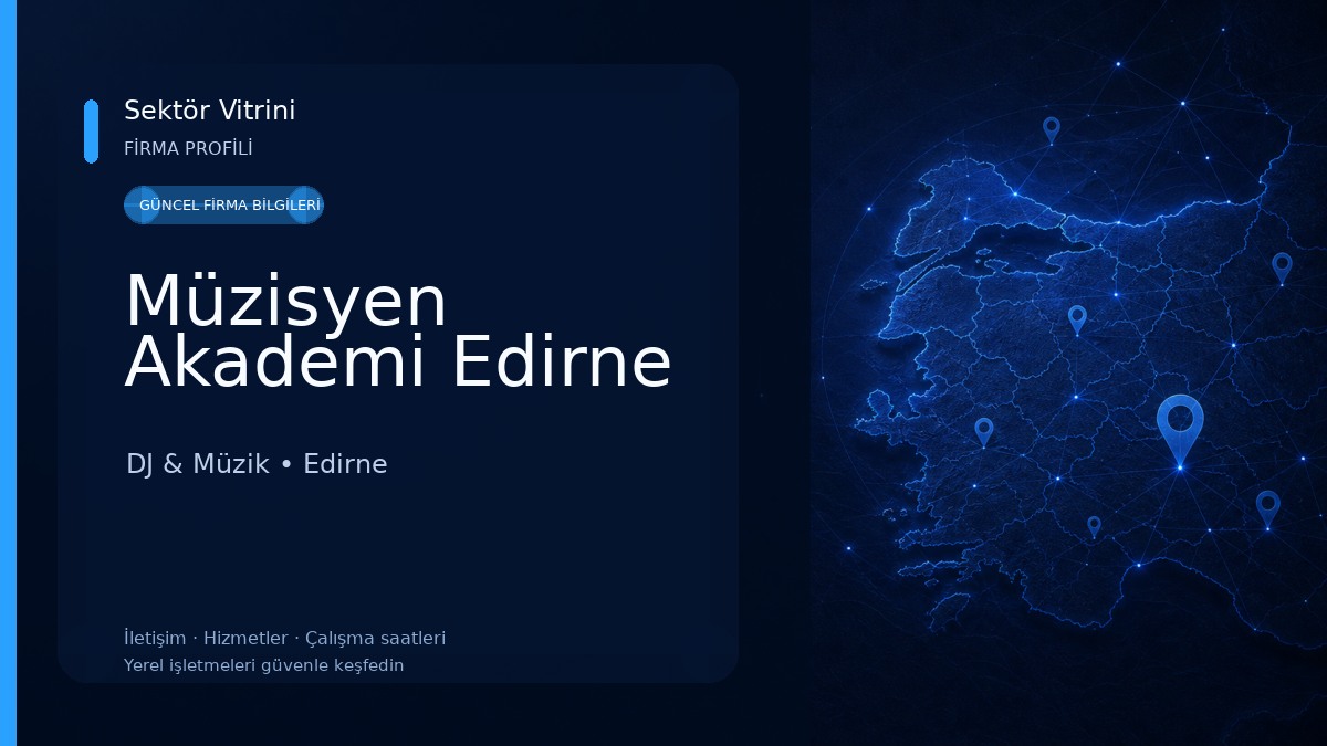 Müzisyen Akademi Edirne DJ & Müzik